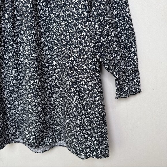 Zara Womens Small Mini Poplin Ditsy Floral Dress - Picture 8 of 15